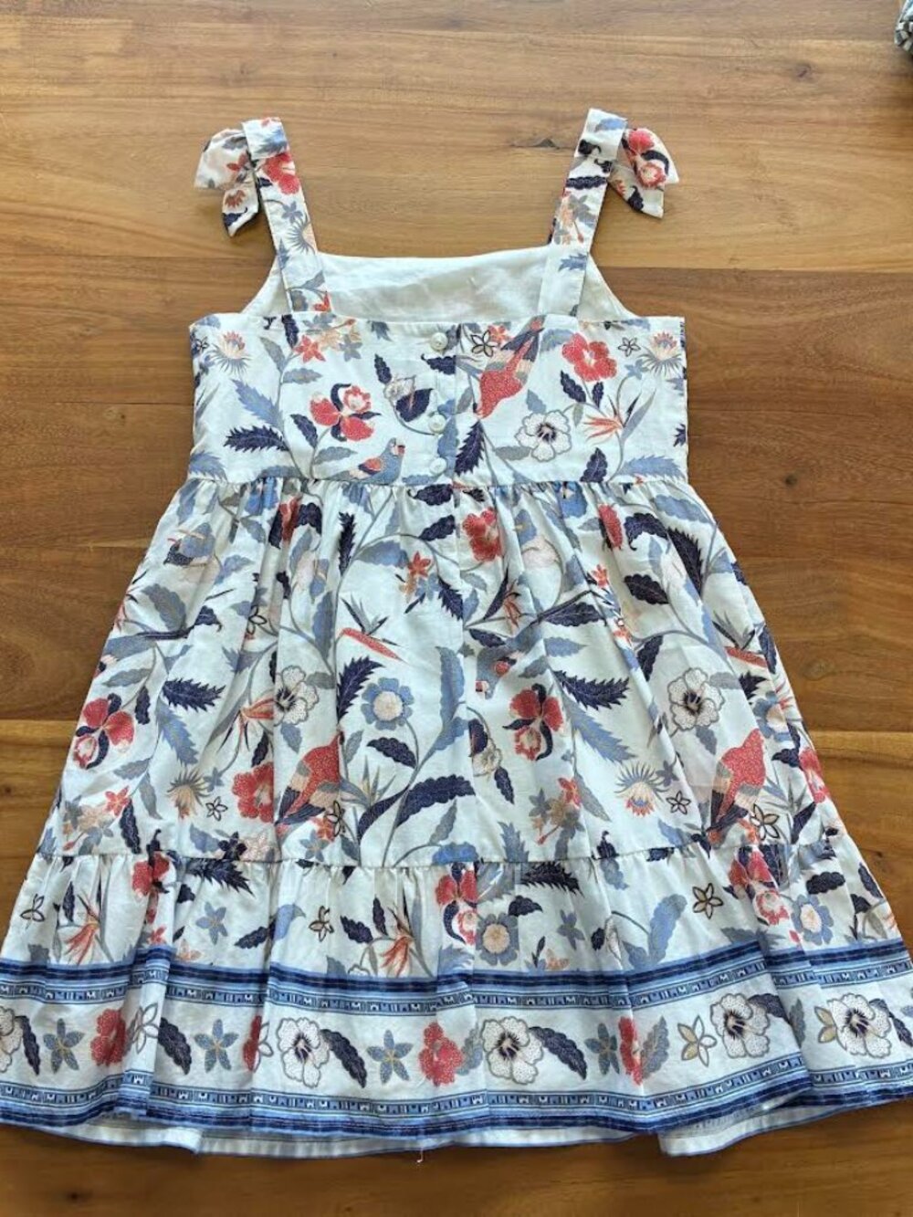 Janie and Jack- Floral Bow Strap Dress
